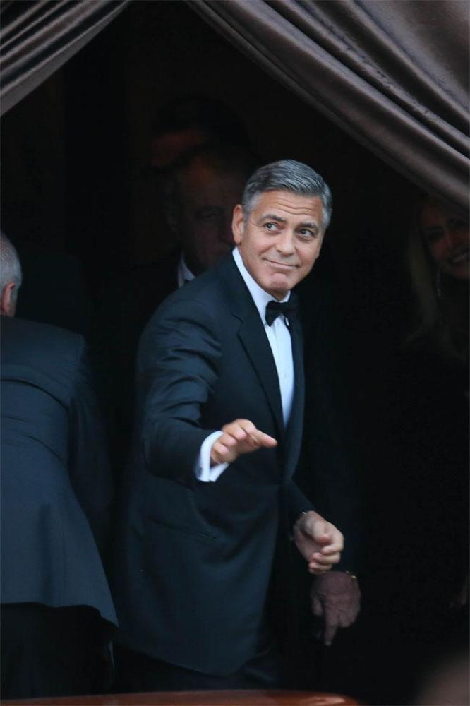 George Clooney got married at the weekend in Venice