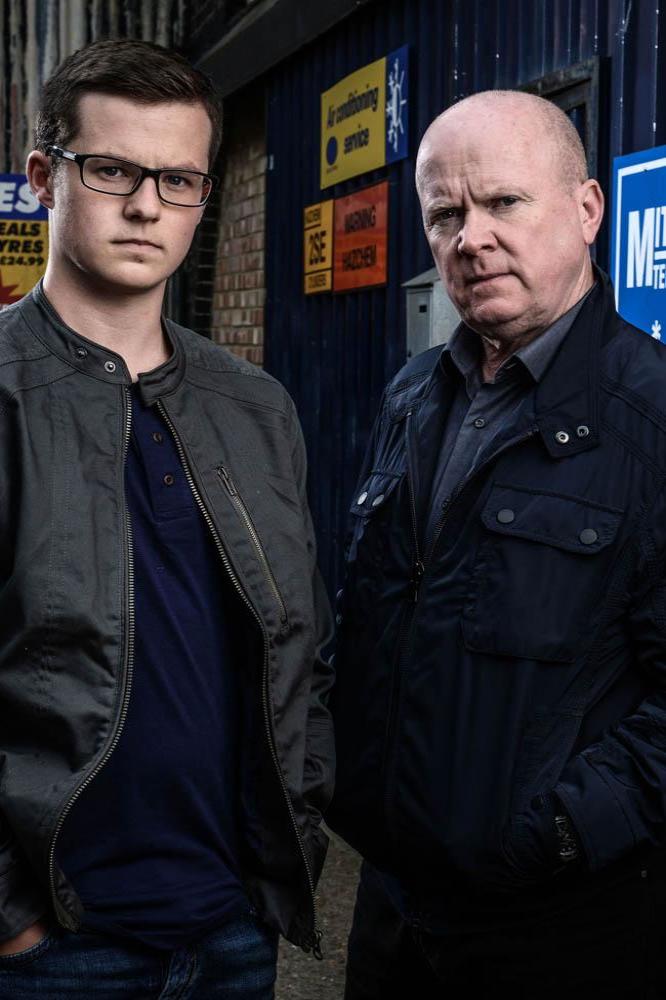 Harry Reid as Ben Mitchell with dad Phil