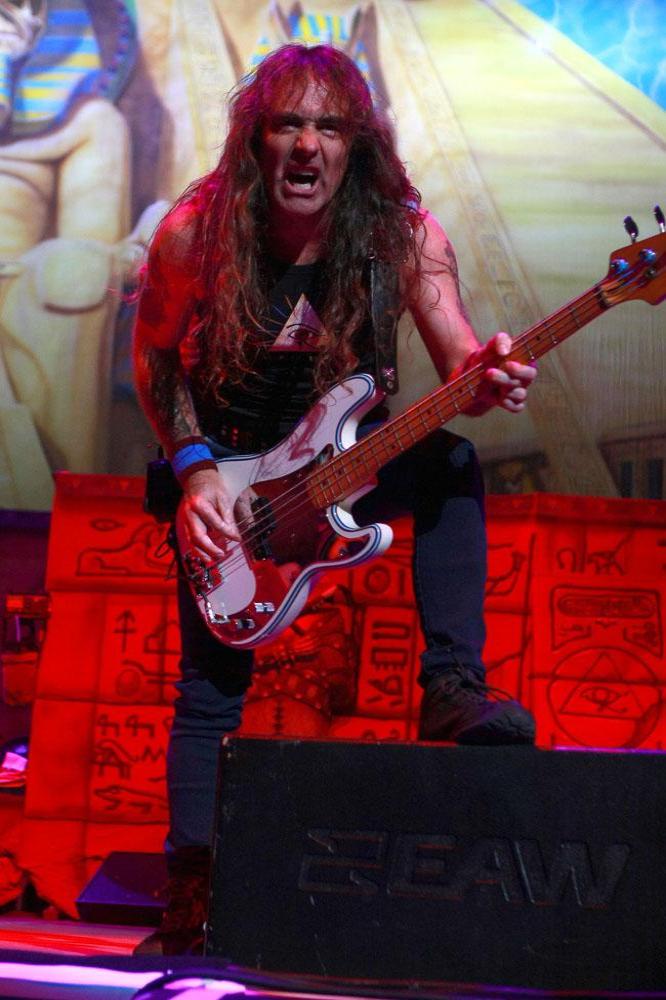 Iron Maiden bassist Steve Harris