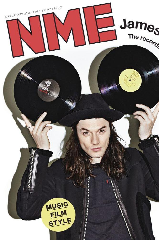 James Bay covers NME magazine 