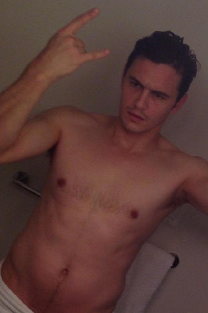 James Franco's Facebook picture