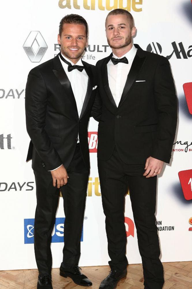 James Hill and Austin Armacost at the Attitude Awards