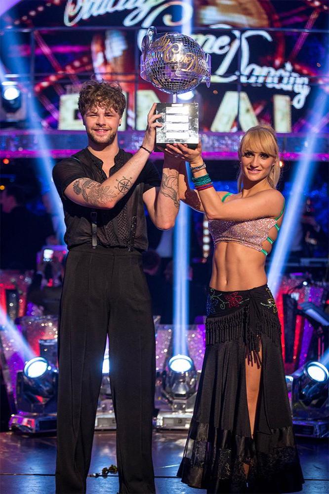 Strictly winners Jay and Aliona 