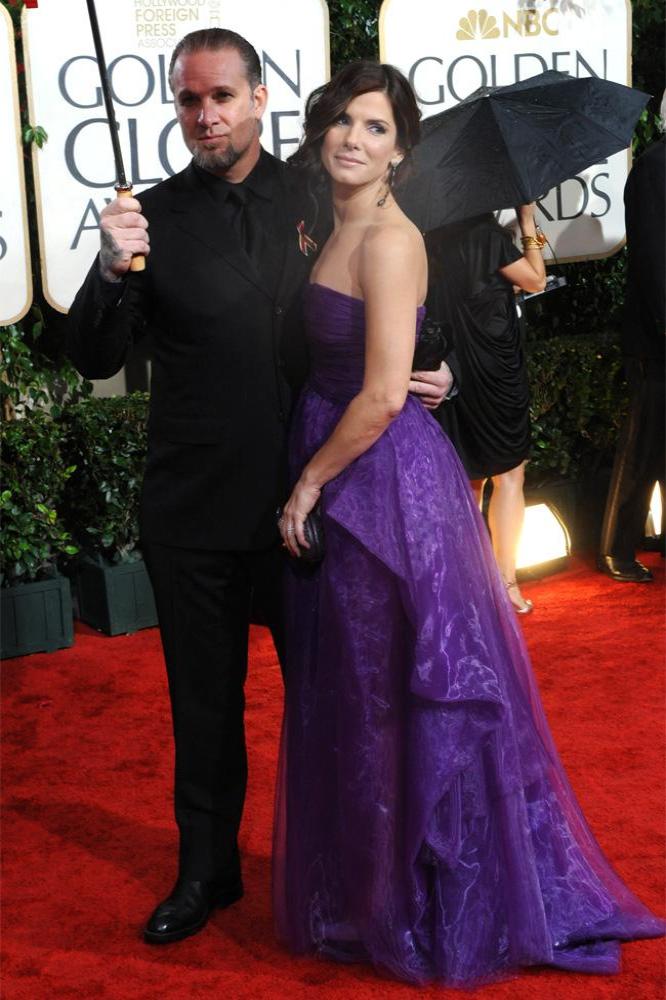 Jesse James with ex-wife Sandra Bullock