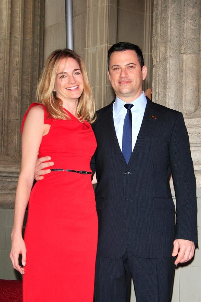 Jimmy Kimmel and new wife Molly McNearney
