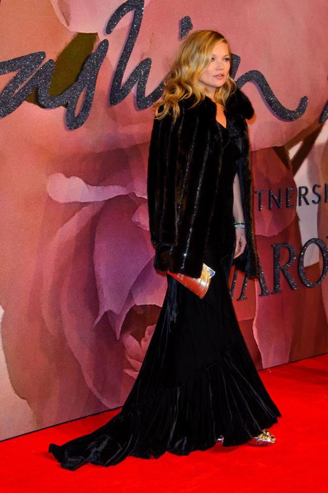 Kate Moss at The Fashion Awards 2016