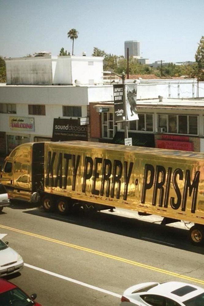 Katy Perry's PRISM truck