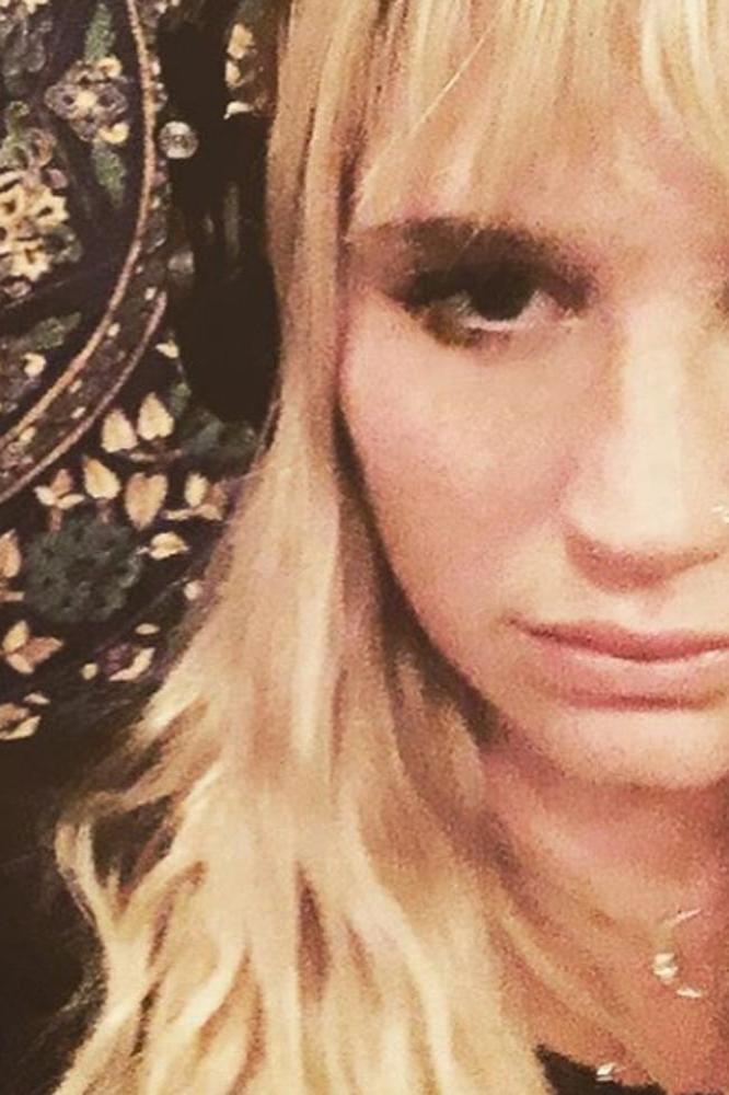 Kesha's Instagram post