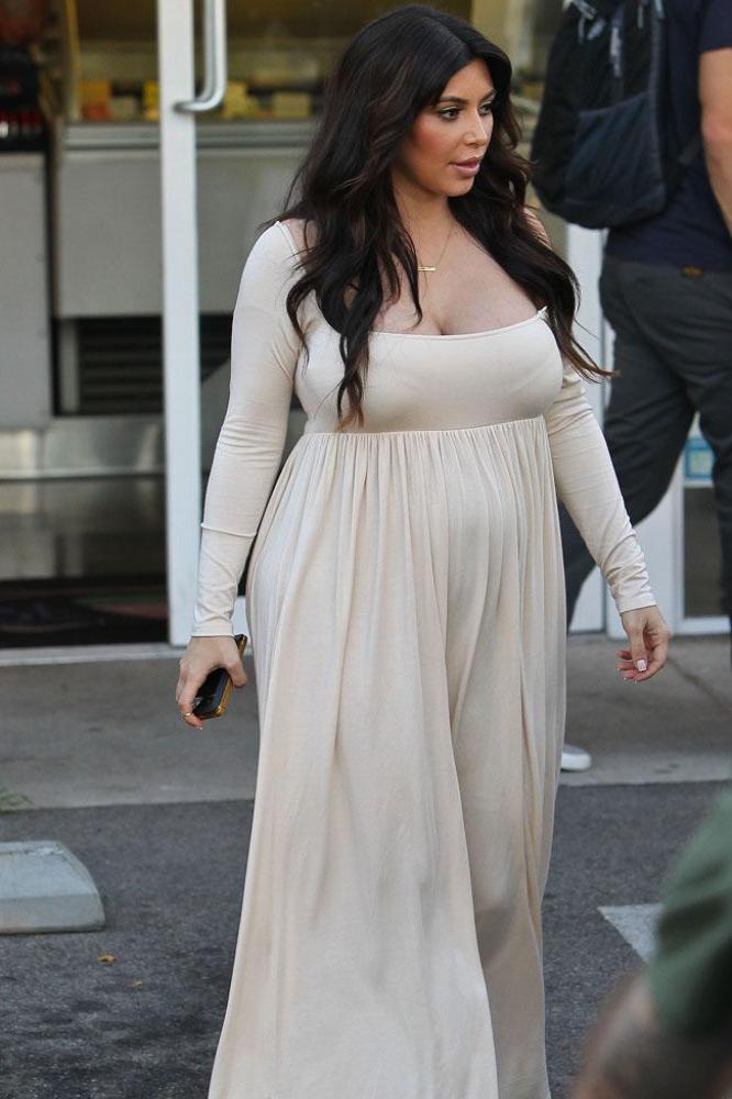 Kim Kardashian's maternity style hasn't always flattered her
