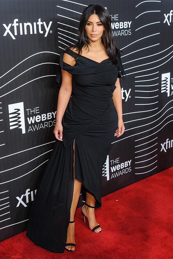 Kim Kardashian West wears two pairs of Spanx