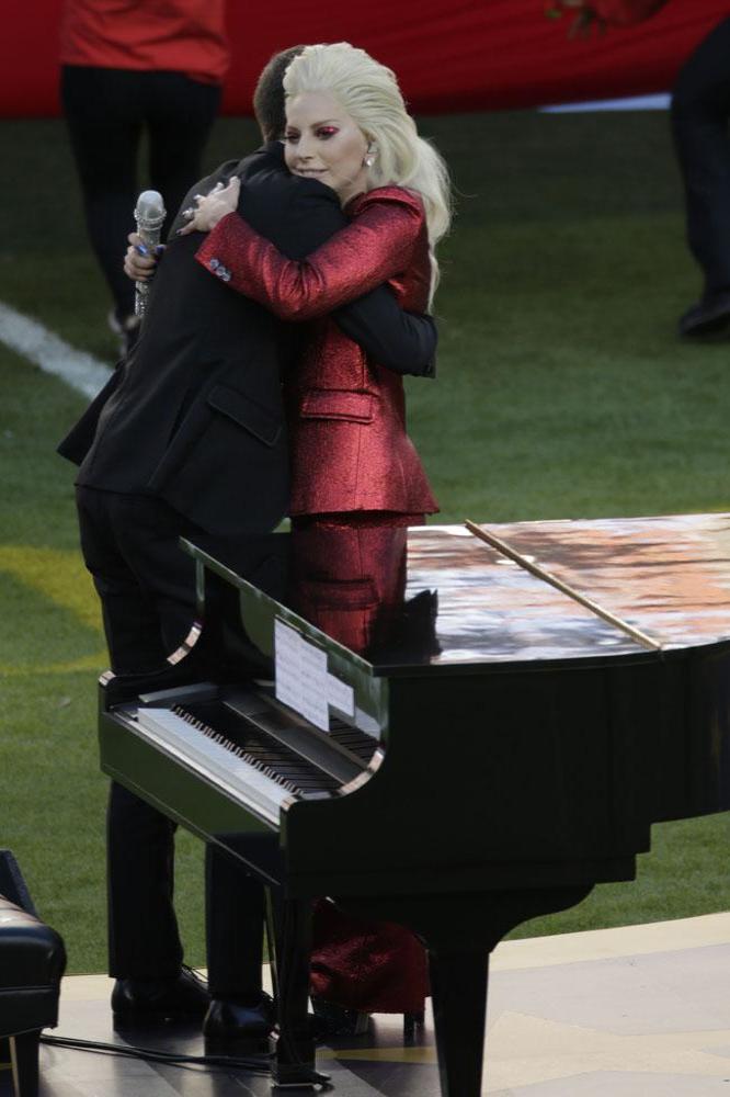 Lady Gaga at the Super Bowl 
