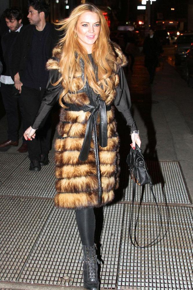 Lindsay Lohan in New York City