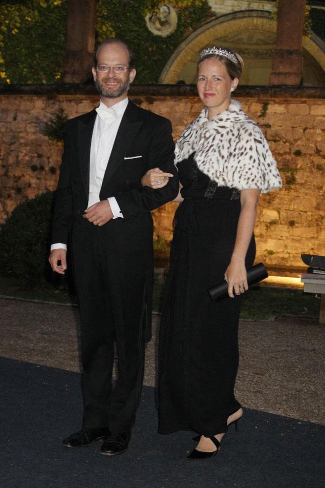 Lord Nicholas Windsor and wife Paola