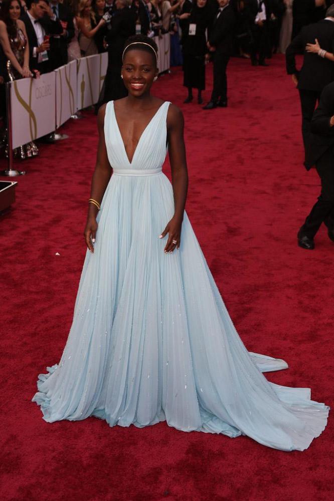 Lupita Nyong'o at the Oscars