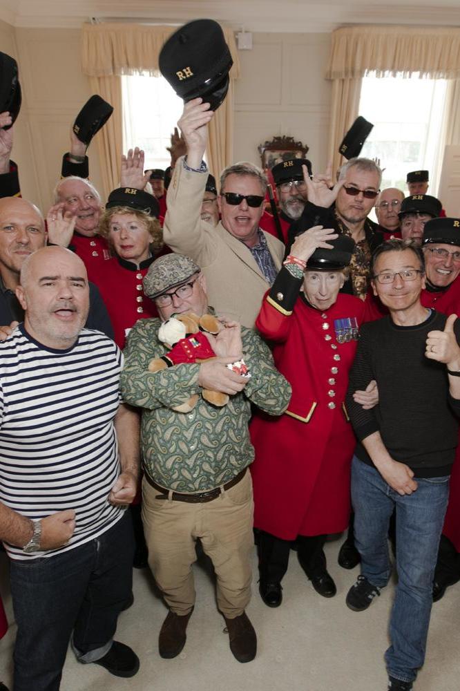 Madness with the Chelsea Pensioners