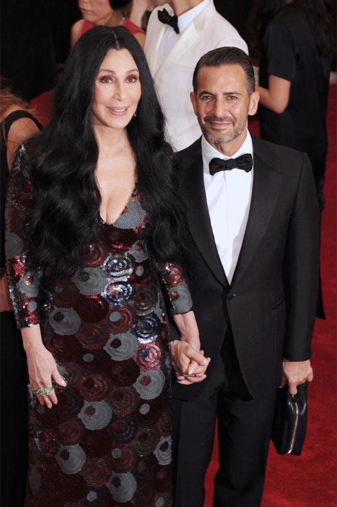 Marc Jacobs and Cher
