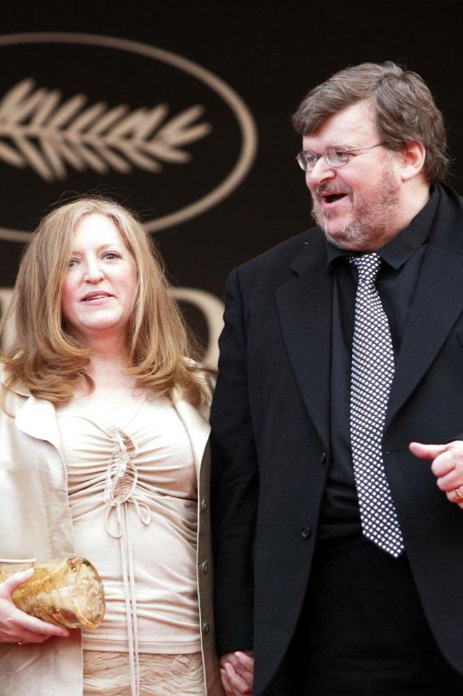 Michael Moore and Kathleen Glynn