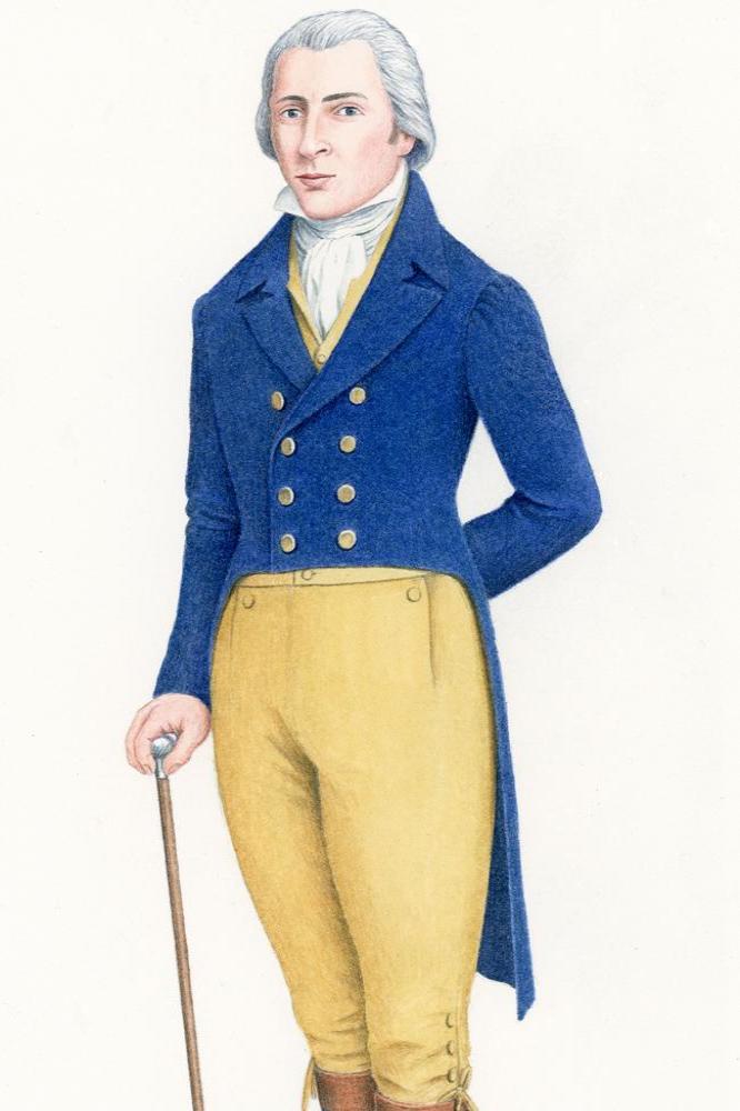 Nick Hardcastle's sketch of Mr Darcy