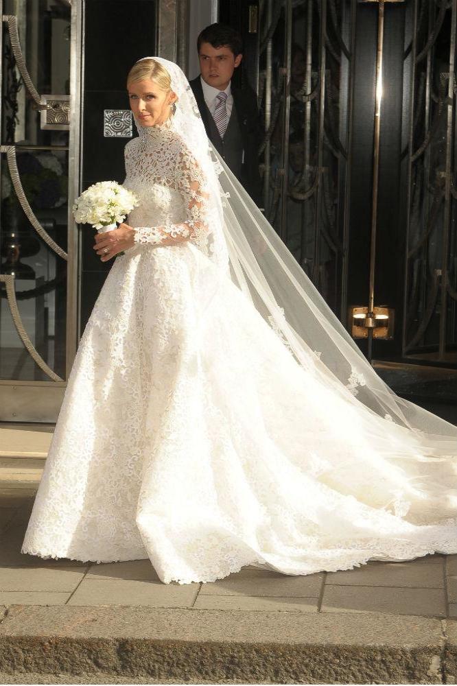 Nicky Hilton at her wedding