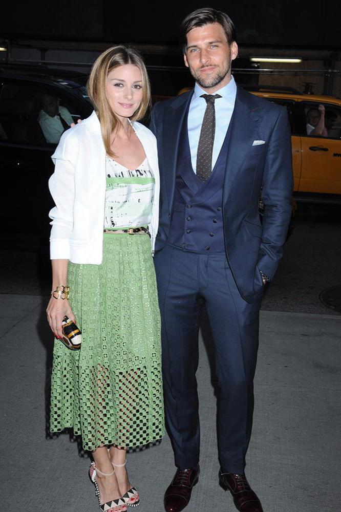 Olivia Palermo and her handsome fiancé Johannes Huebl