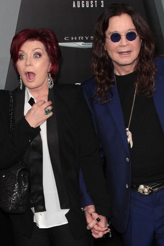 Ozzy and Sharon Osbourne 