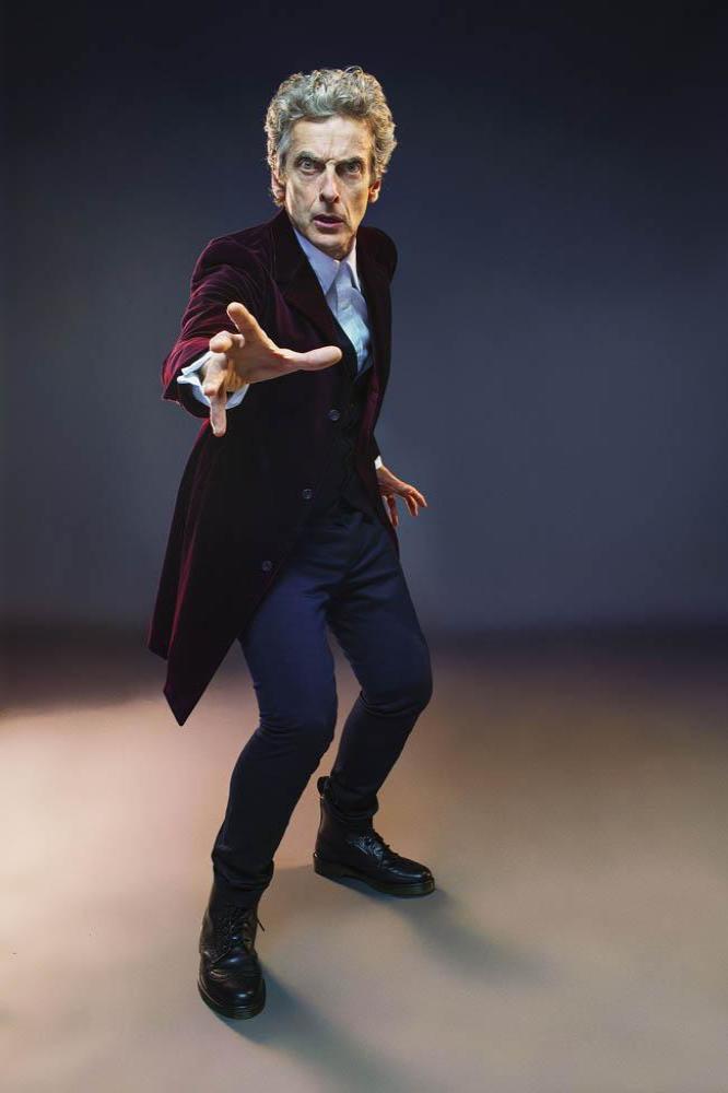 Peter Capaldi as the Doctor