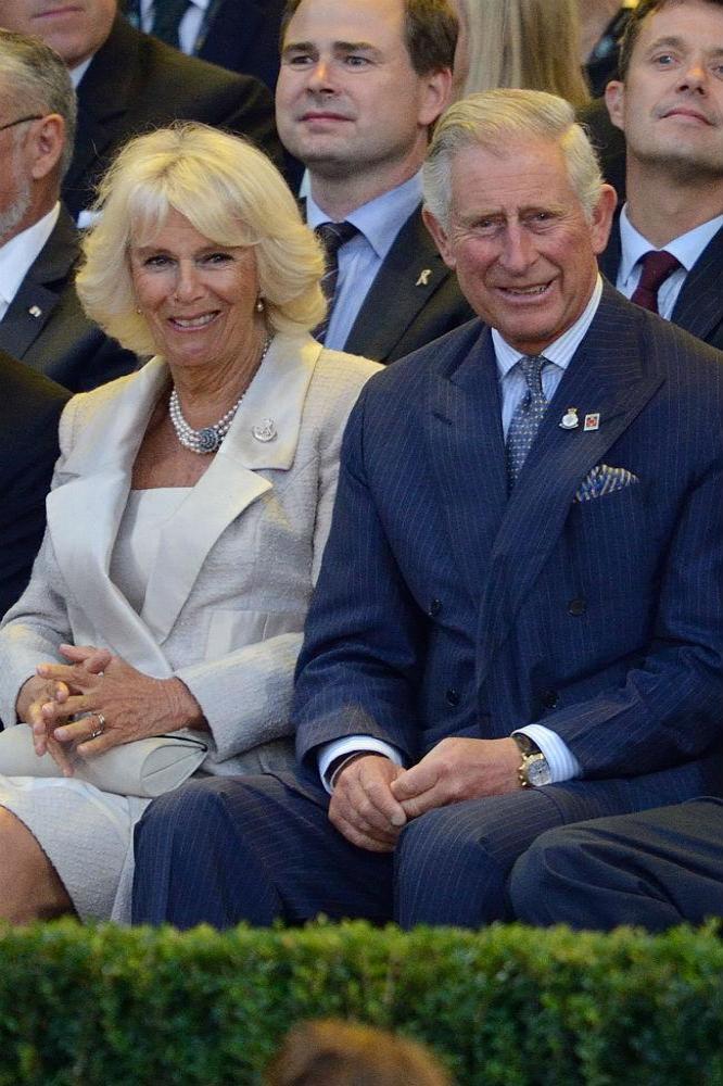 The Duchess of Cornwall with Prince Charles