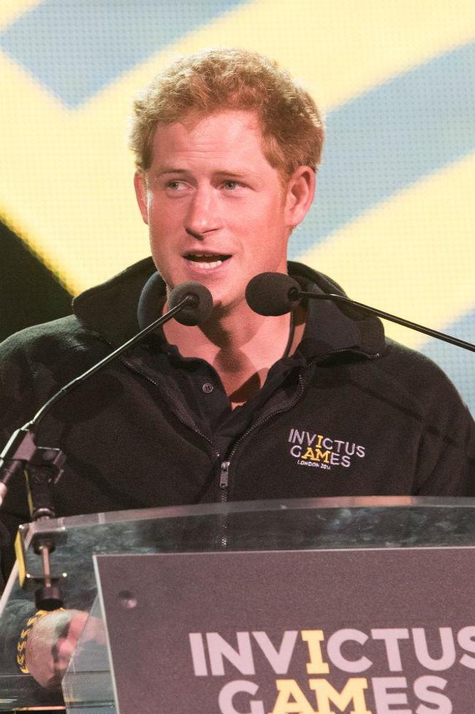 Prince Harry at the Invictus Games opening ceremony