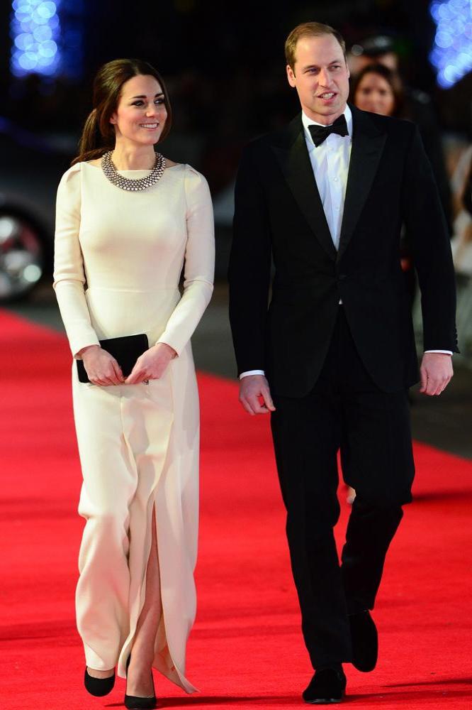 Catherine Middleton and Prince William. 