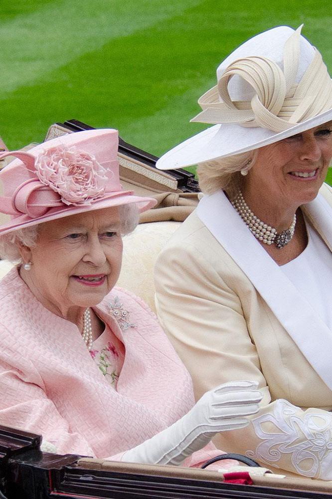 Queen Elizabeth and Duchess Camilla