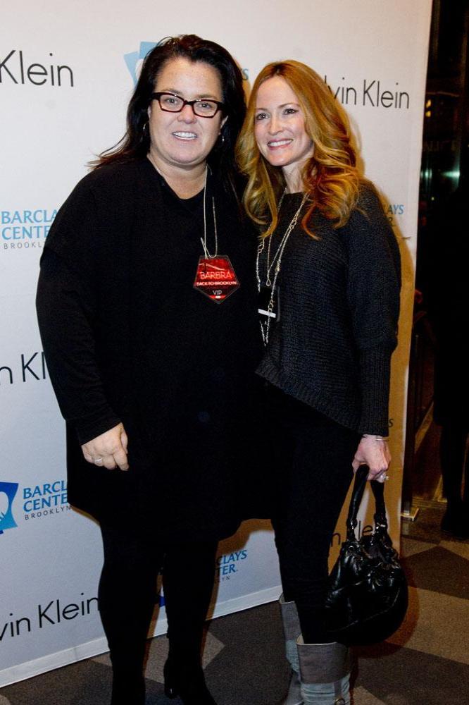 Rosie O'Donnell and wife Michelle Rounds