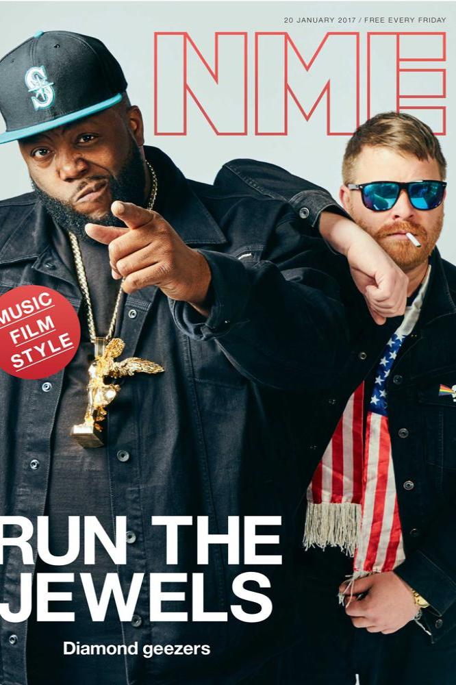 Run the Jewels:  Cover by Matt Salacuse/NME