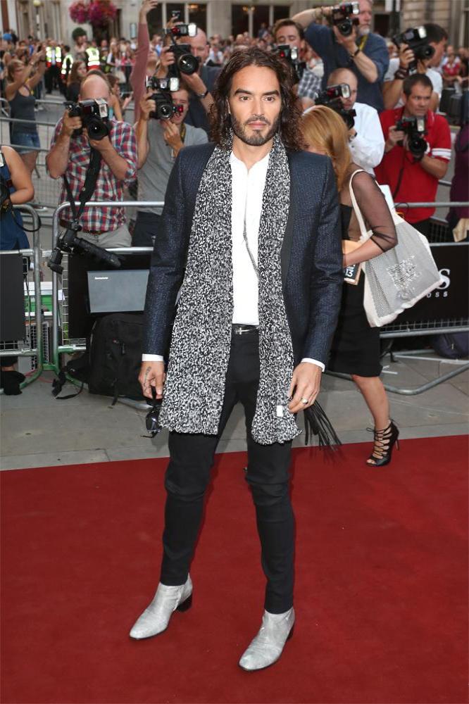 Russell Brand at the GQ Men of the Year Awards