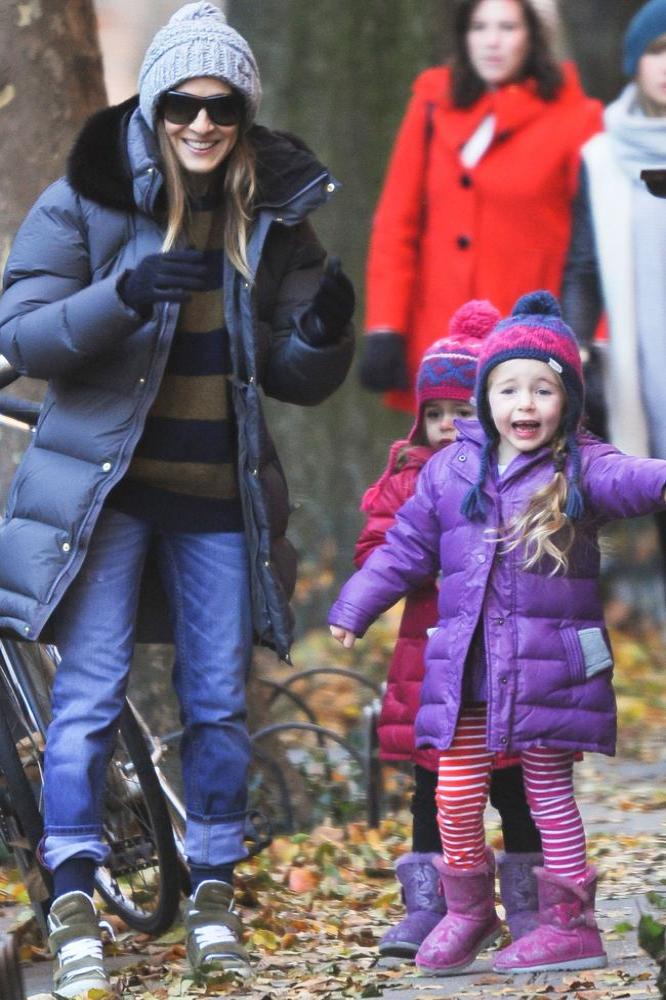 Sarah Jessica Parker and her daughters