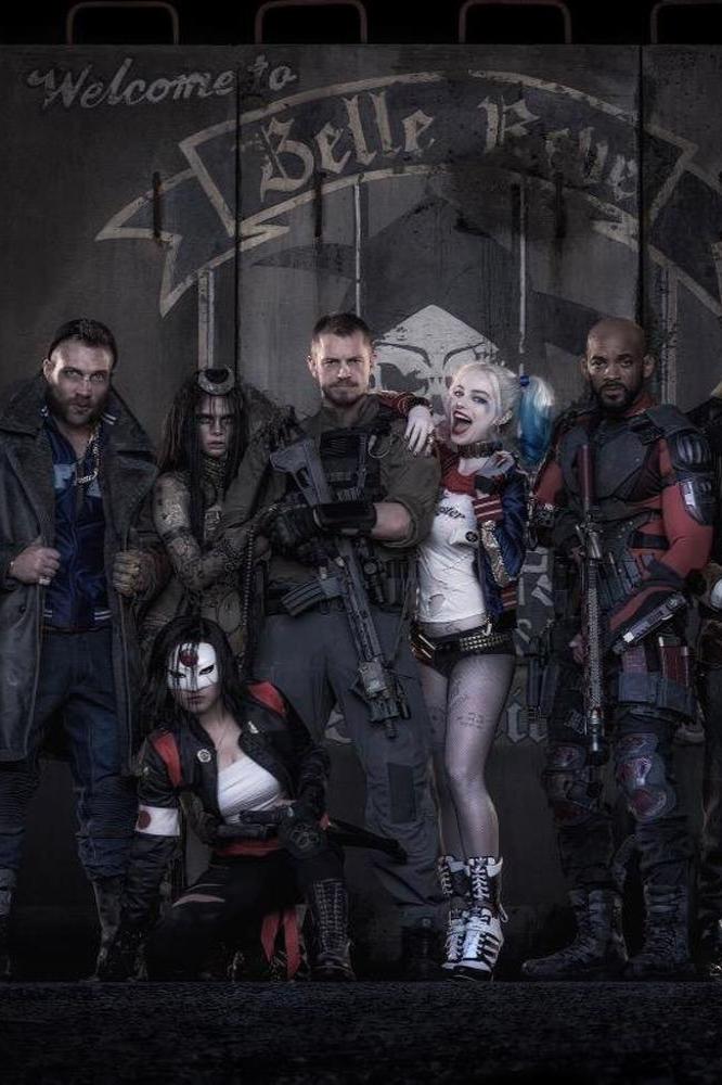 The cast of Suicide Squad