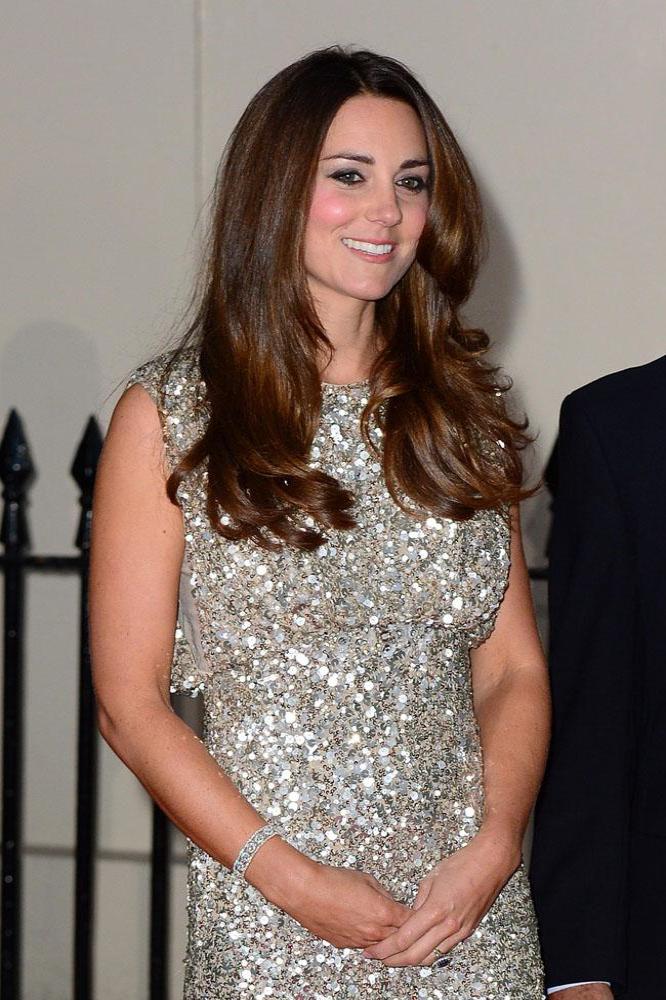 Kate's hair forever looks flawless