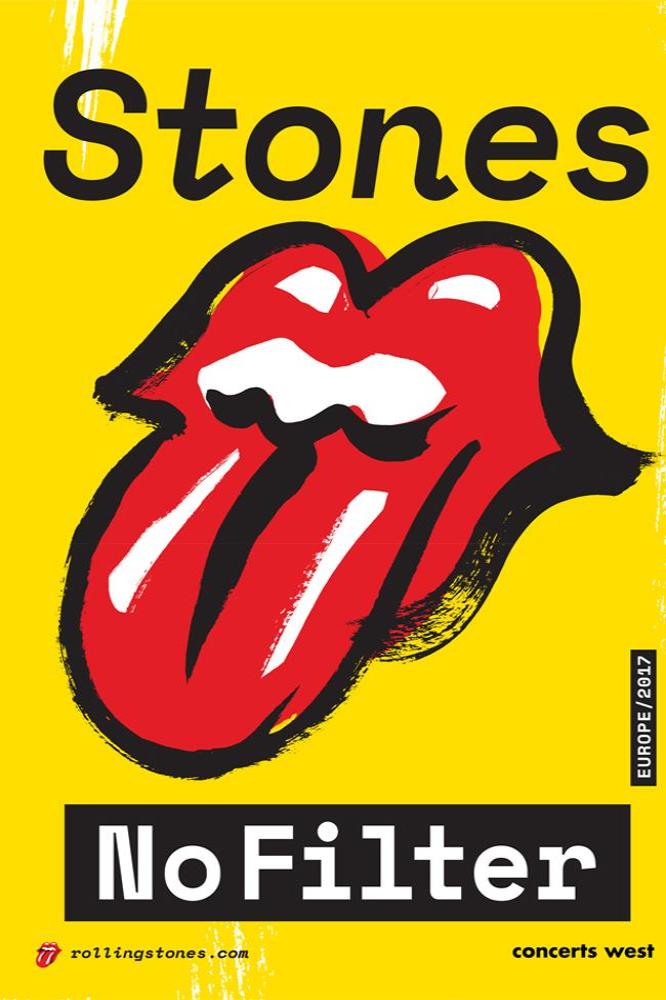 The Rolling Stones No Filter tour poster 