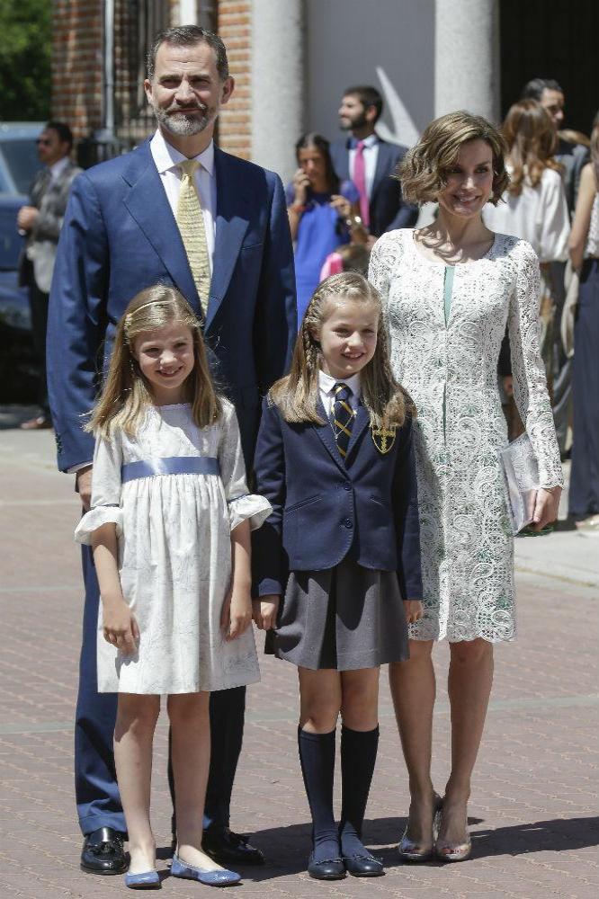 The Spanish royal family
