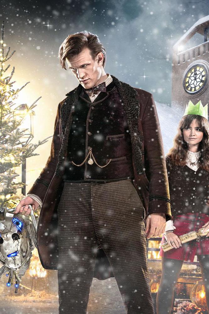 Matt Smith in Time of the Doctor poster