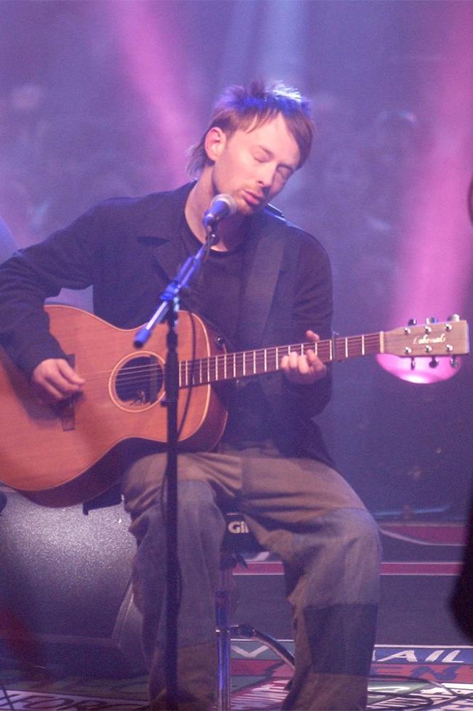 Radiohead frontman Thom Yorke 