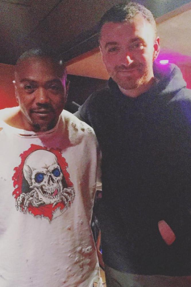 Timbaland and Sam Smith (c) Instagram 