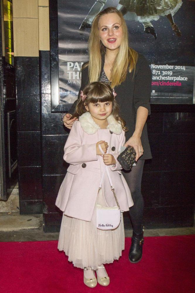 Tina O'Brien with her daughter Scarlett