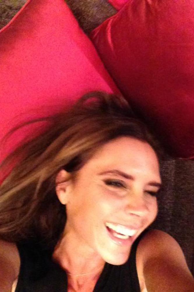 Victoria Beckham smiling