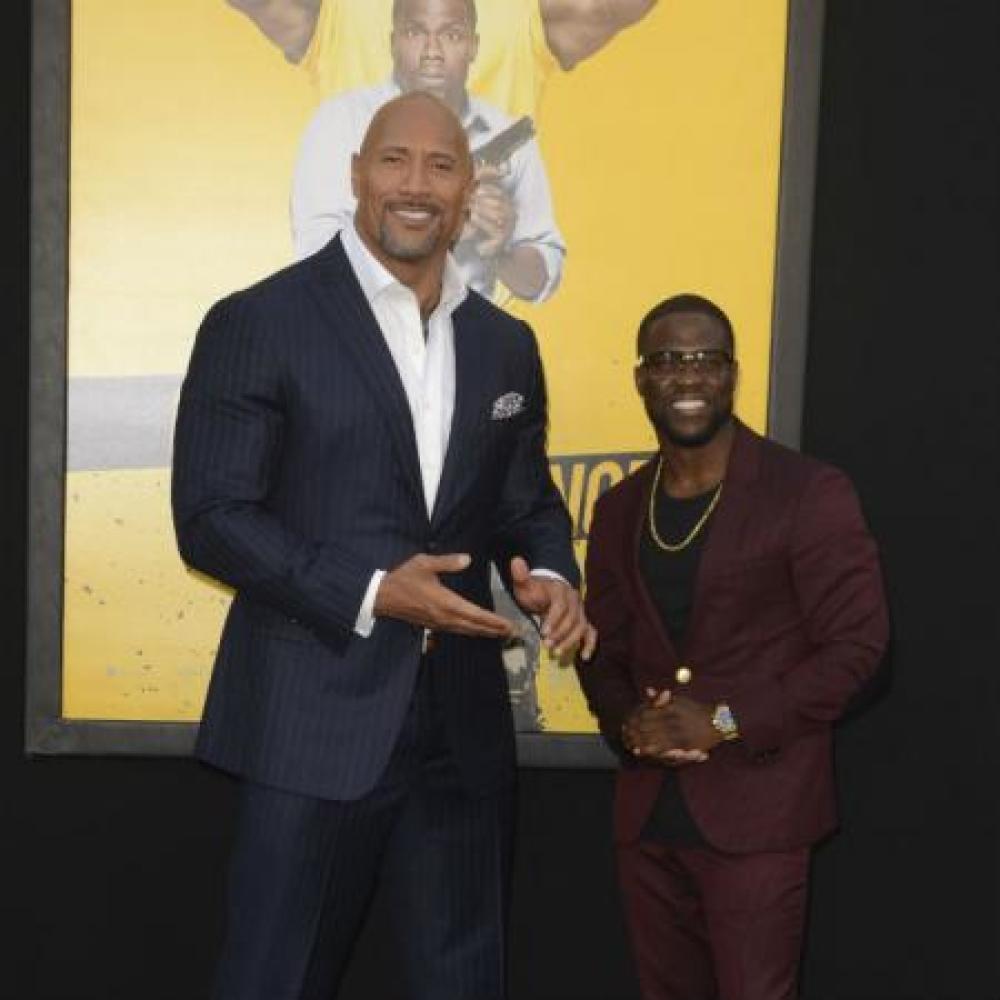 Dwayne Johnson and Kevin Hart