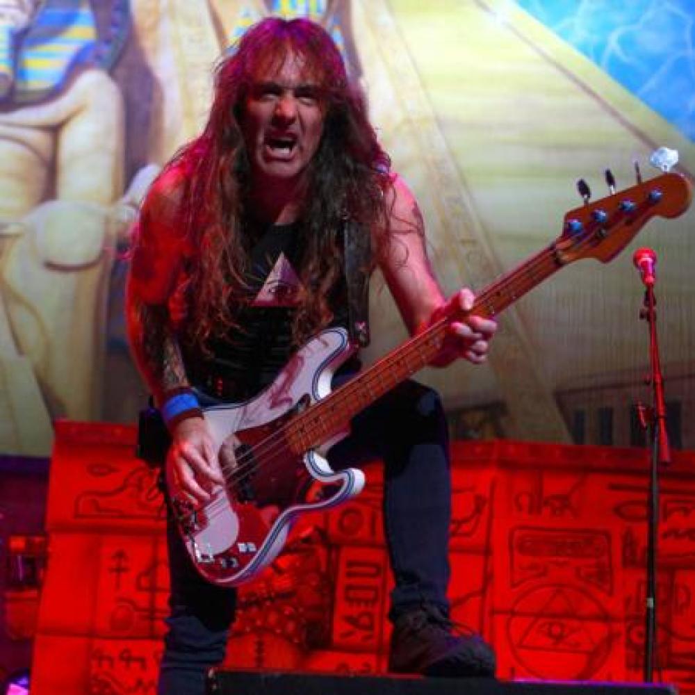Steve Harris of Iron Maiden 