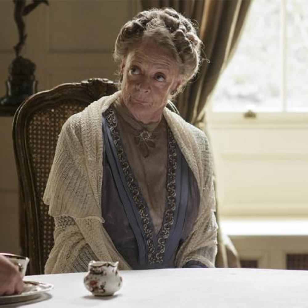 Maggie Smith as Dowager Countess of Grantham