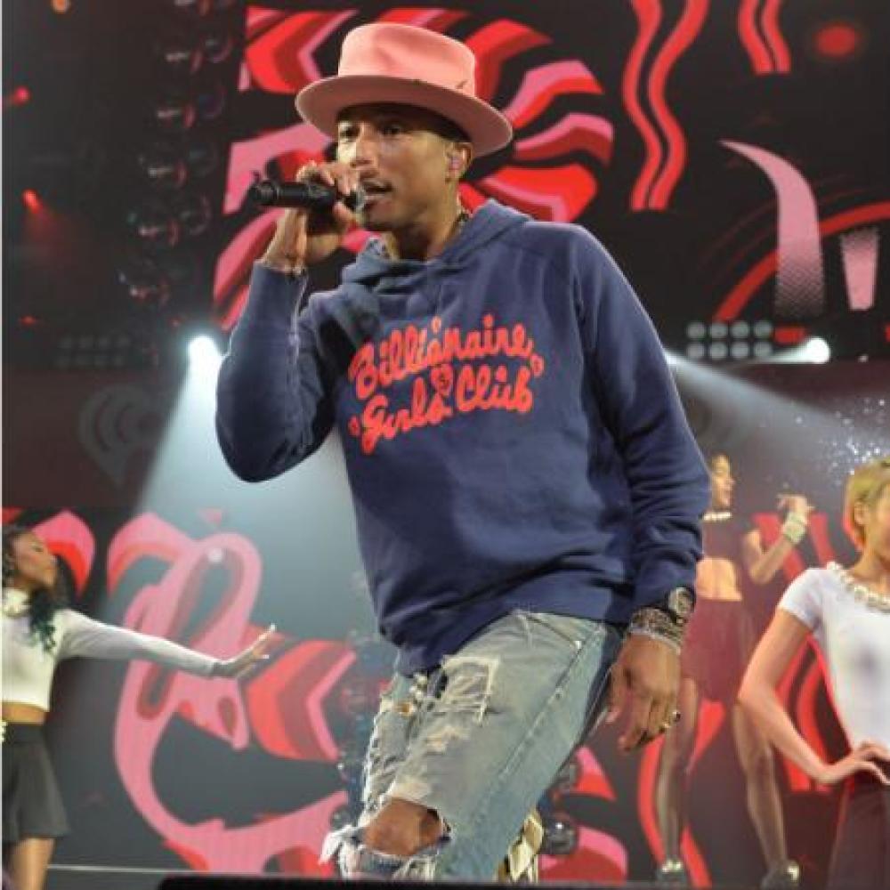 Pharrell Williams of N.E.R.D.