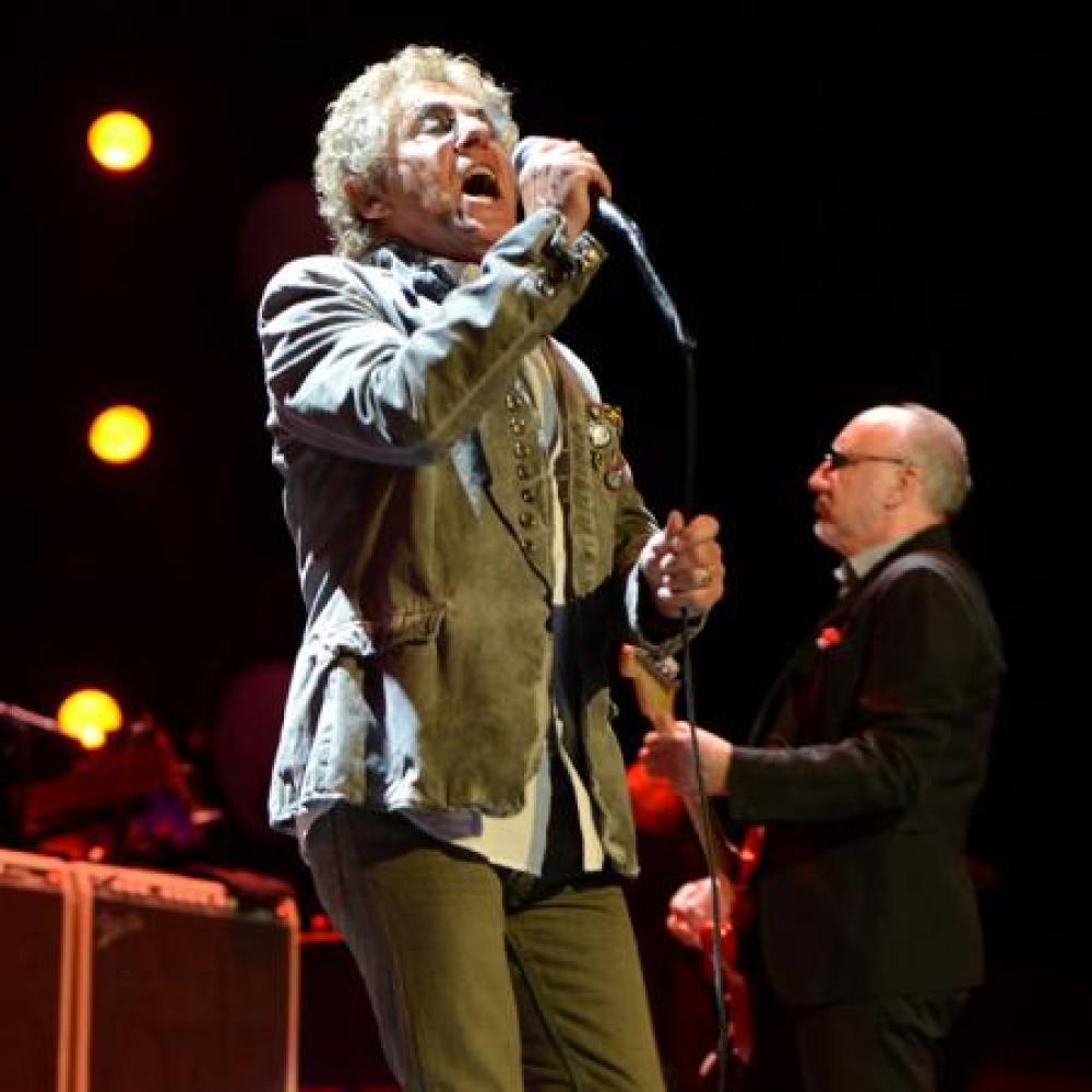 Roger Daltrey and Pete Townshend 