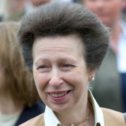 Princess Anne, who unveiled the road signs