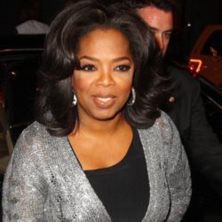 Oprah Winfrey was honoured on Saturday